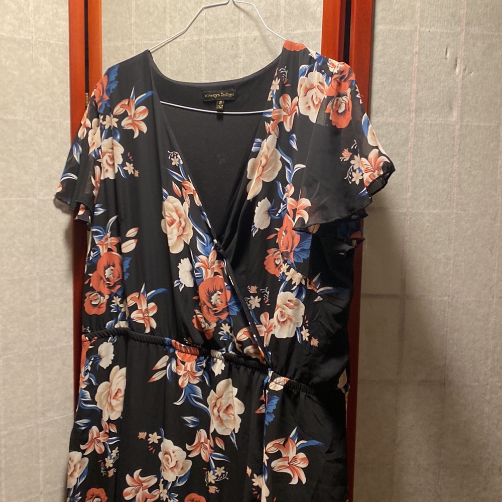 Always Indigo dress Sz 2X